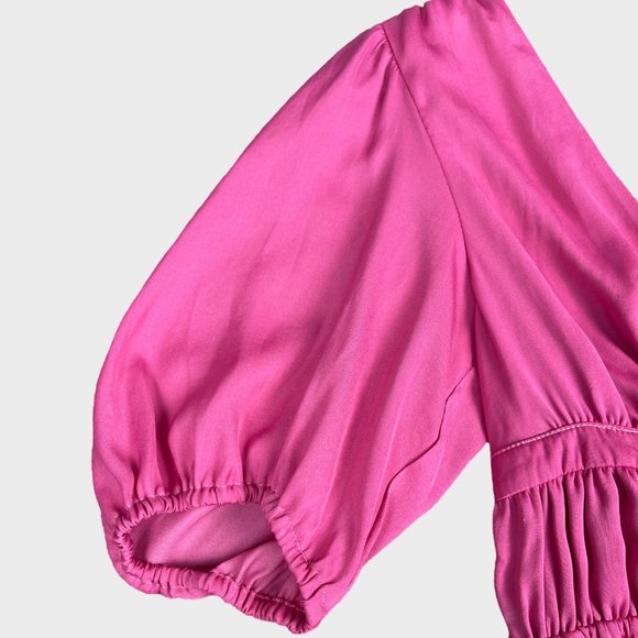 NWT Anthropologie Dolan Cut-out- V-Neck Peplum Top in Size XS - Picture 6 of 16